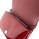 CHRISTIAN DIOR  Lady Dior Pouch Red Patent