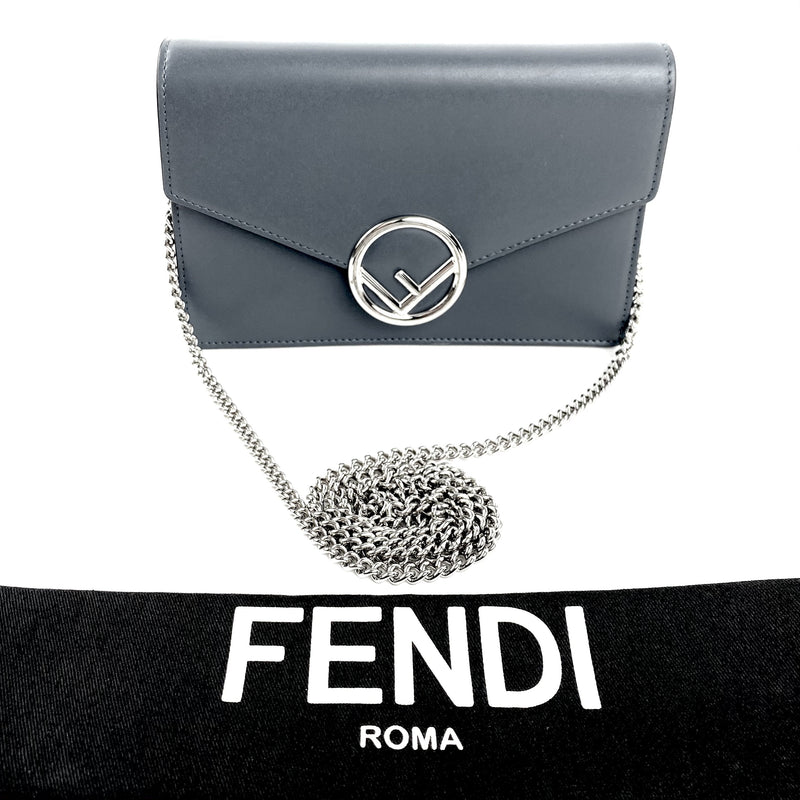 FENDI F Logo Wallet On Chain