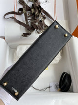 Hermes Mini Kelly 20 Epsom Black