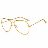 ENID Trendy Aviator Clear Glasses Lens Sun Glasses