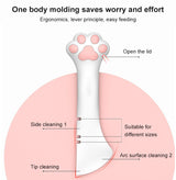 Multifunction Pet Canned Spoon Jar Opener Puppy Feeding Mixing Wet Dry Scoop