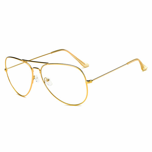 ENID Trendy Aviator Clear Glasses Lens Sun Glasses