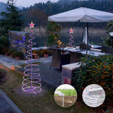 Christmas Tree Light Christmas Spiral Tree Indoor And Outdoor