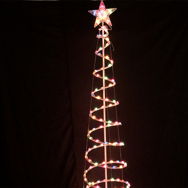Christmas Tree Light Christmas Spiral Tree Indoor And Outdoor