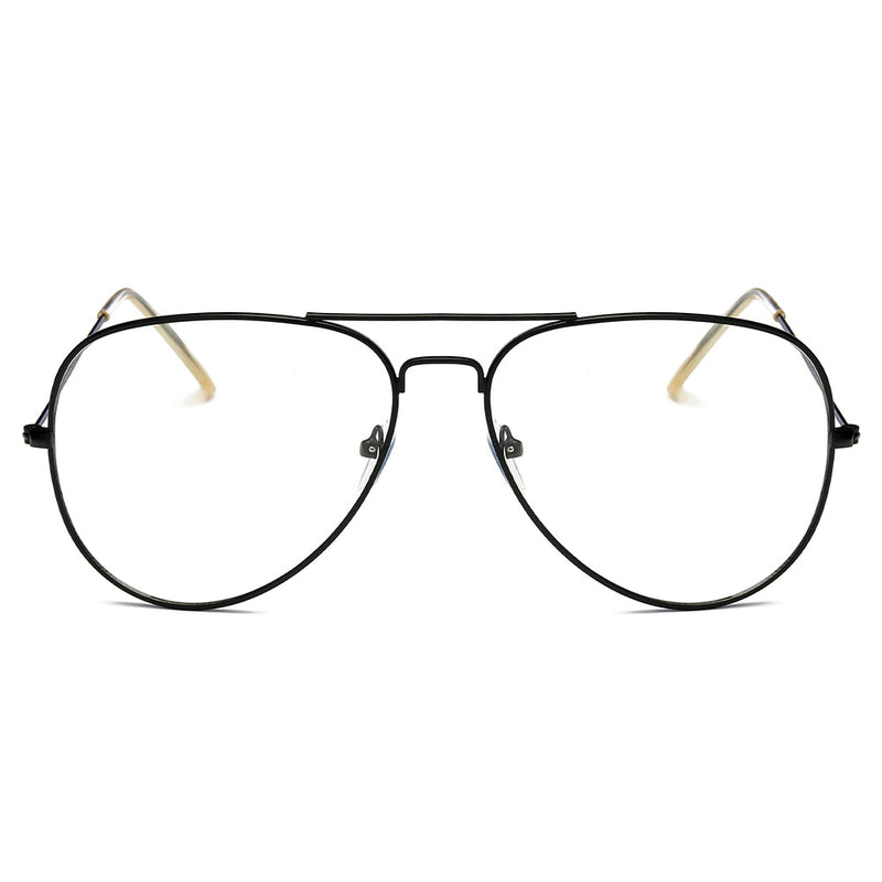 ENID Trendy Aviator Clear Glasses Lens Sun Glasses