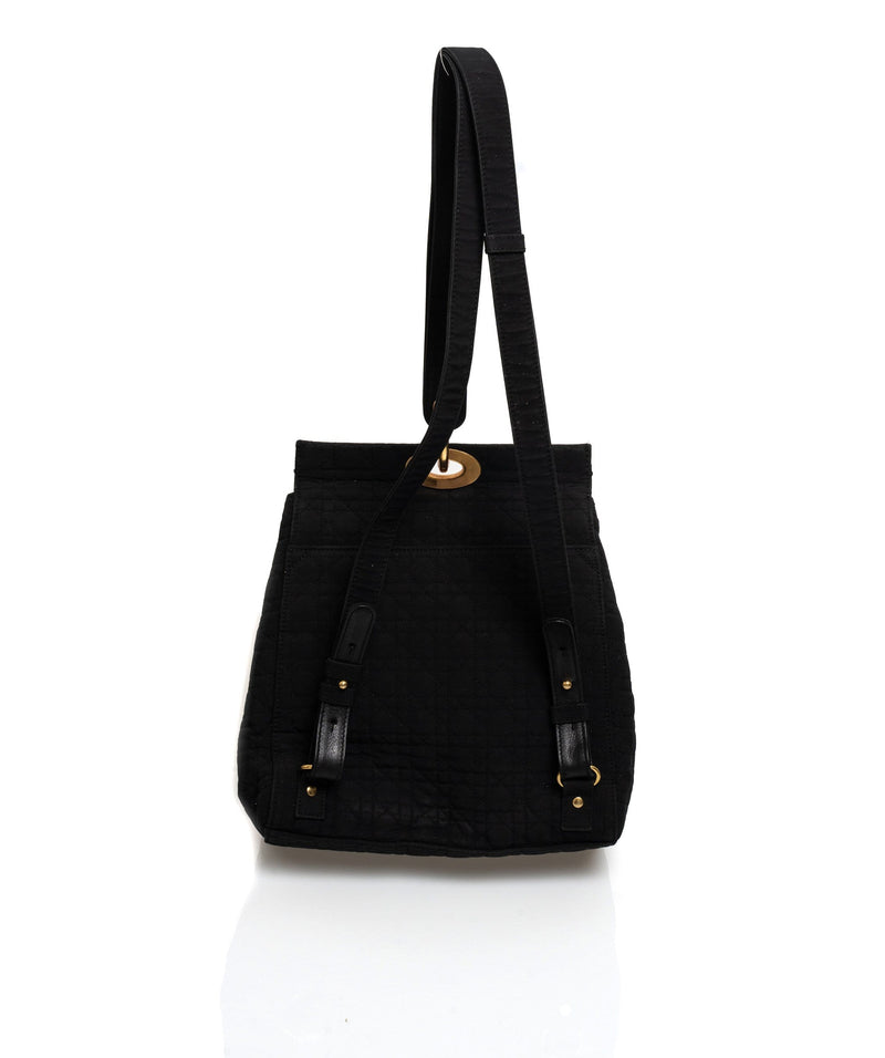 Christian Dior Black Nylon Backpack - AGL1311 - Cap N Wrap
