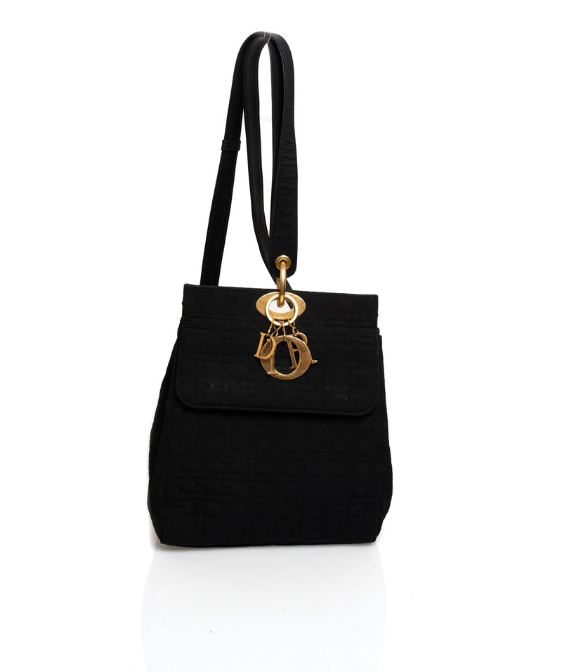 Christian Dior Black Nylon Backpack - AGL1311 - Cap N Wrap