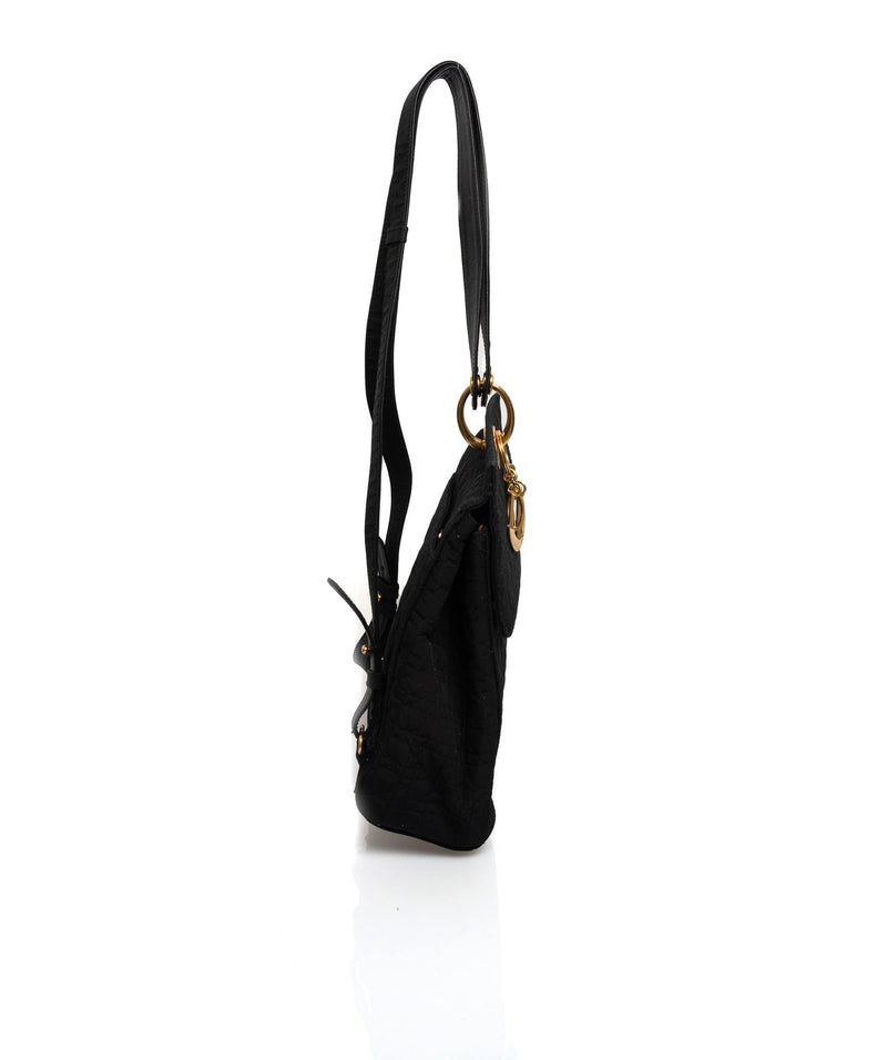 Christian Dior Black Nylon Backpack - AGL1311 - Cap N Wrap