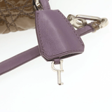 CHRISTIAN DIOR Canage Shoulder Bag Patent Leather Brown Auth rd1612 - Cap N Wrap