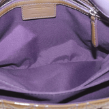 CHRISTIAN DIOR Canage Shoulder Bag Patent Leather Brown Auth rd1612 - Cap N Wrap