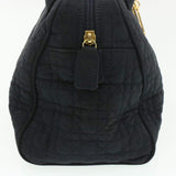 CHRISTIAN DIOR Cannage Hand Bag Black Nylon - Cap N Wrap