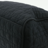 CHRISTIAN DIOR Cannage Hand Bag Black Nylon - Cap N Wrap