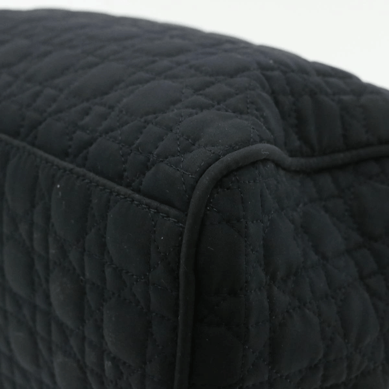 CHRISTIAN DIOR Cannage Hand Bag Black Nylon - Cap N Wrap
