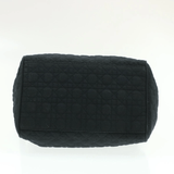 CHRISTIAN DIOR Cannage Hand Bag Black Nylon - Cap N Wrap