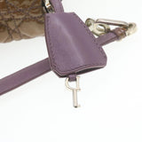 CHRISTIAN DIOR Canage Shoulder Bag Patent Leather Brown Auth rd1612 - Cap N Wrap