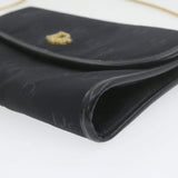 CHRISTIAN DIOR Chain Shoulder Bag Black Canvas Auth 21499 MW2753 - Cap N Wrap