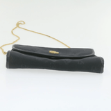 CHRISTIAN DIOR Chain Shoulder Bag Black Canvas Auth 21499 MW2753 - Cap N Wrap