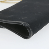 CHRISTIAN DIOR Chain Shoulder Bag Black Canvas Auth 21499 MW2753 - Cap N Wrap