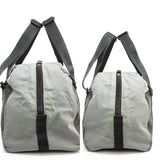 Chanel Boston Bag Nylon Gray