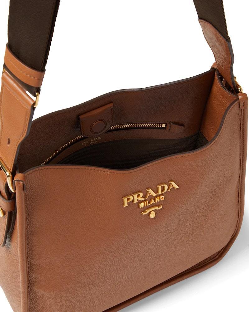 Prada Leather Hobo Bag