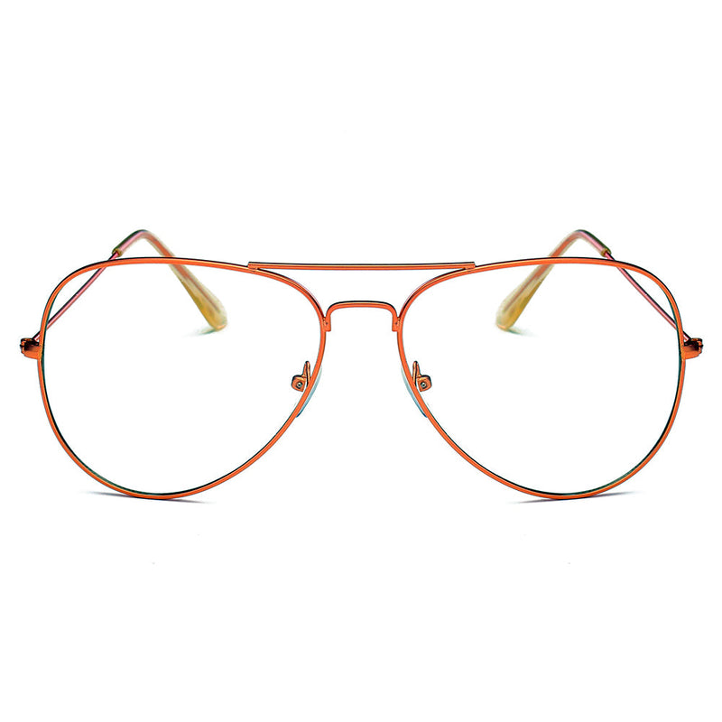 ENID Trendy Aviator Clear Glasses Lens Sun Glasses