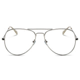ENID Trendy Aviator Clear Glasses Lens Sun Glasses