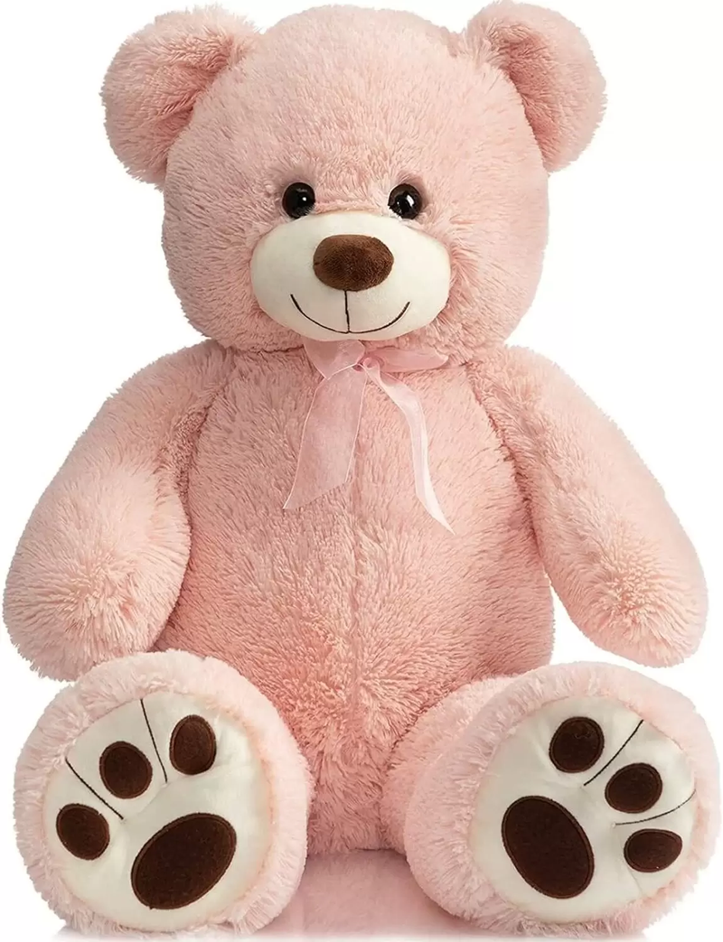 Teddy bear stuffed 5 Feet Teimal soft toy gift Pink
