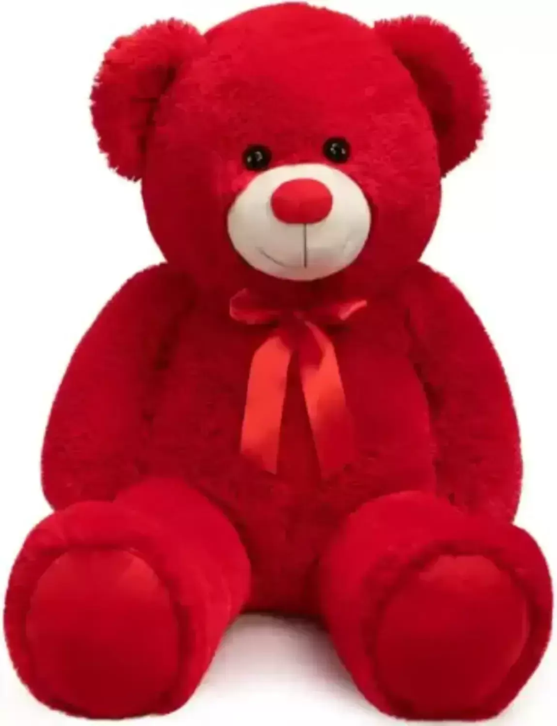 Teddy bear stuffed animal soft toy gift Red