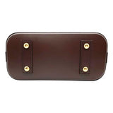 Louis Vuitton Alma Bb Brown Damier Ébène Canvas Cross Body Bag