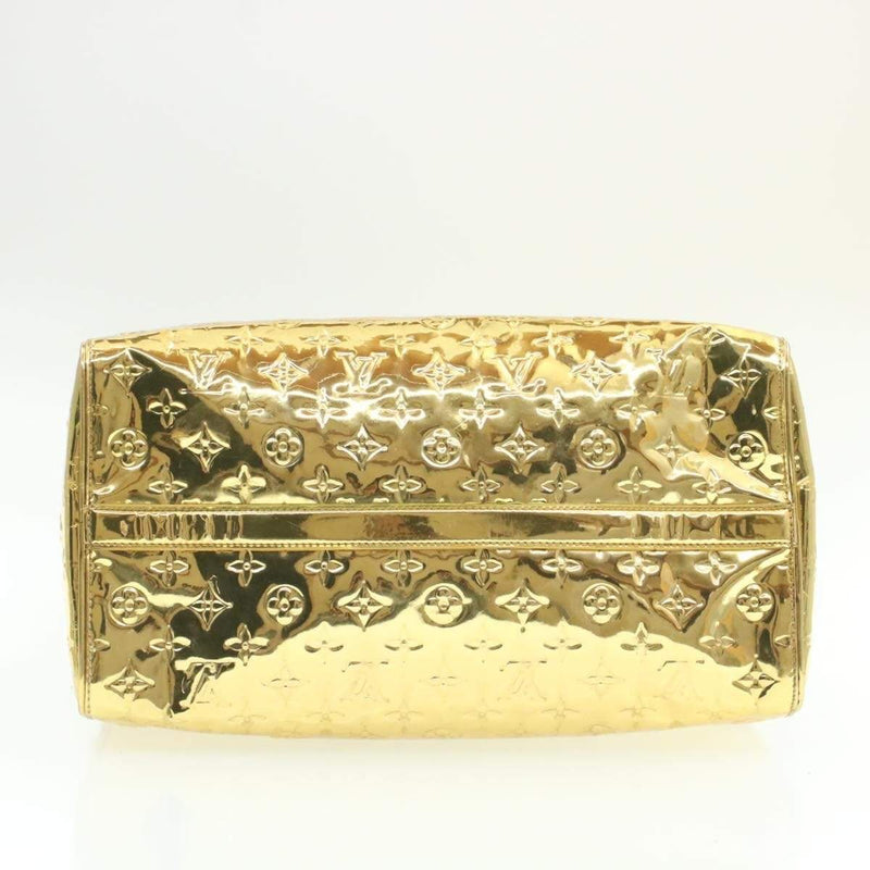 LOUIS VUITTON Monogram Gold Mirror Speedy 35 - Cap N Wrap