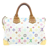 LOUIS VUITTON Monogram Murakami White Speedy 30 Hand Bag SP0013 - Cap N Wrap