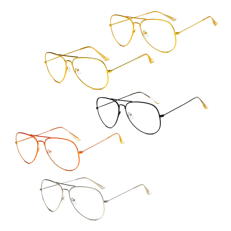ENID Trendy Aviator Clear Glasses Lens Sun Glasses