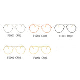 ENID Trendy Aviator Clear Glasses Lens Sun Glasses
