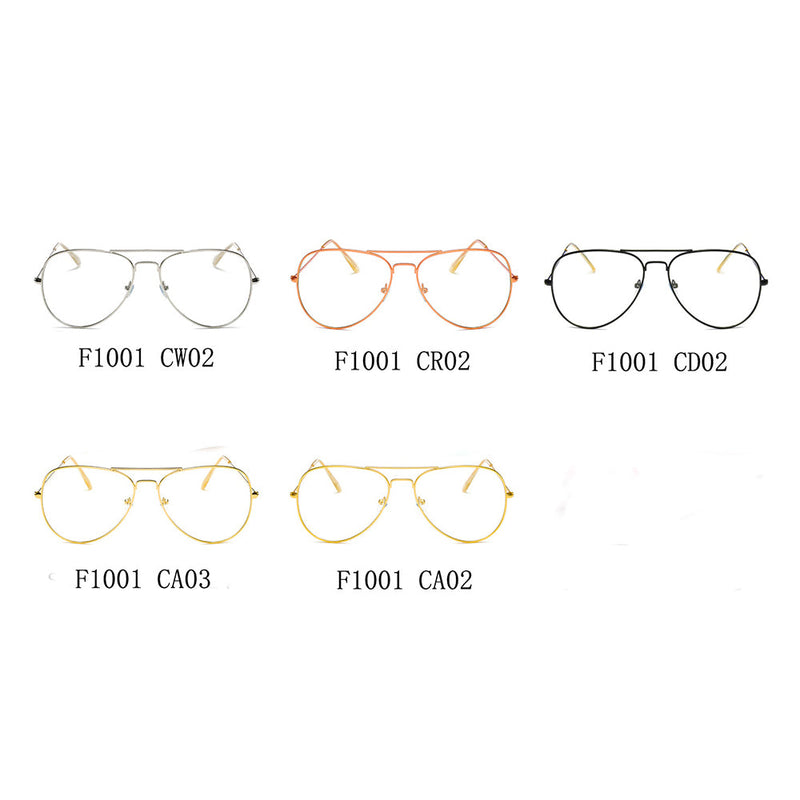 ENID Trendy Aviator Clear Glasses Lens Sun Glasses