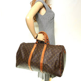 Louis Vuitton Keepall 55 Travel Bag