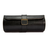 Wolf Palermo Double Watch Roll with Jewelry Pouch