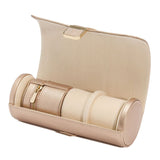 Wolf Palermo Double Watch Roll with Jewelry Pouch