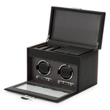 Wolf Classic Double Watch Winder with Storage