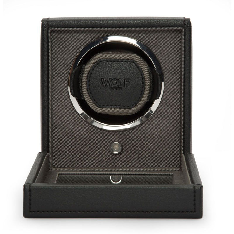 Wolf Cub Single Watch Winder with Cover