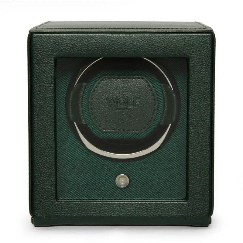 Wolf Cub Single Watch Winder with Cover