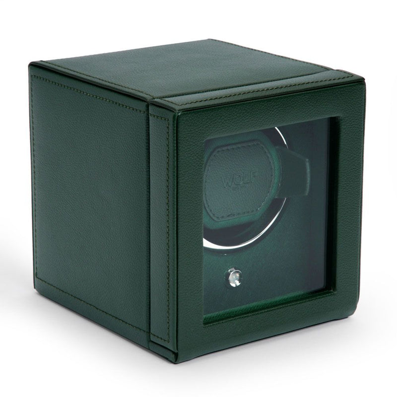 Wolf Cub Single Watch Winder with Cover