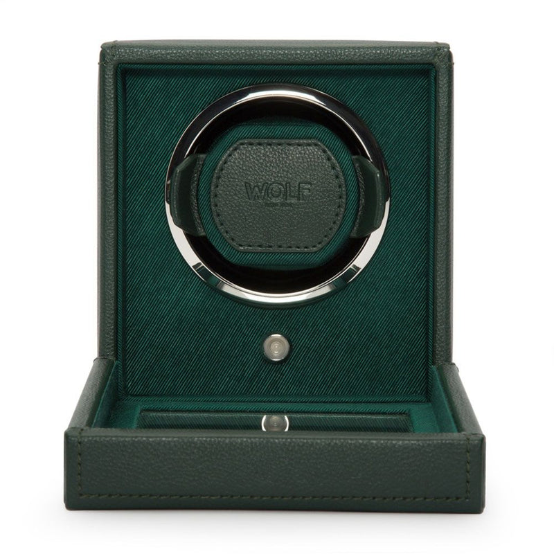 Wolf Cub Single Watch Winder with Cover