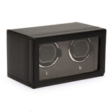 Wolf Cub Double Watch Winder with Cover