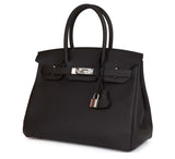 Hermès Birkin 30 Black Togo Palladium Hardware