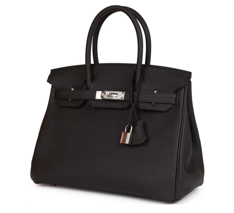 Hermès Birkin 30 Black Togo Palladium Hardware
