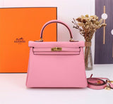 Hermes Kelly bag 25 Retourne　Rose sakura Swift leatherGold hardware