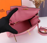 Hermes Kelly bag 25 Retourne　Rose sakura Swift leatherGold hardware