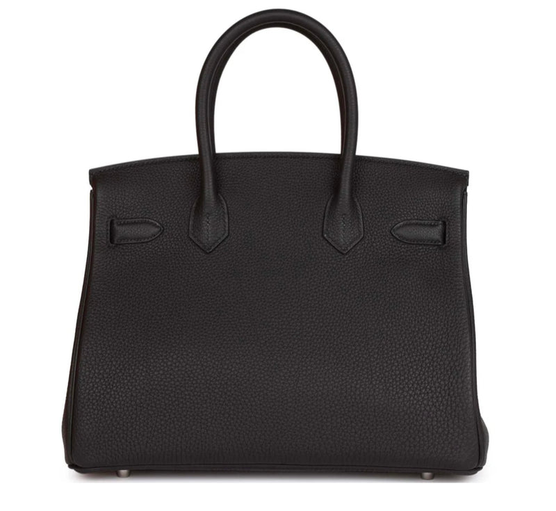 Hermès Birkin 30 Black Togo Palladium Hardware