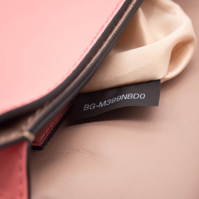 Valentino Clutch Rockstud Flap Pink Leather Wristlet